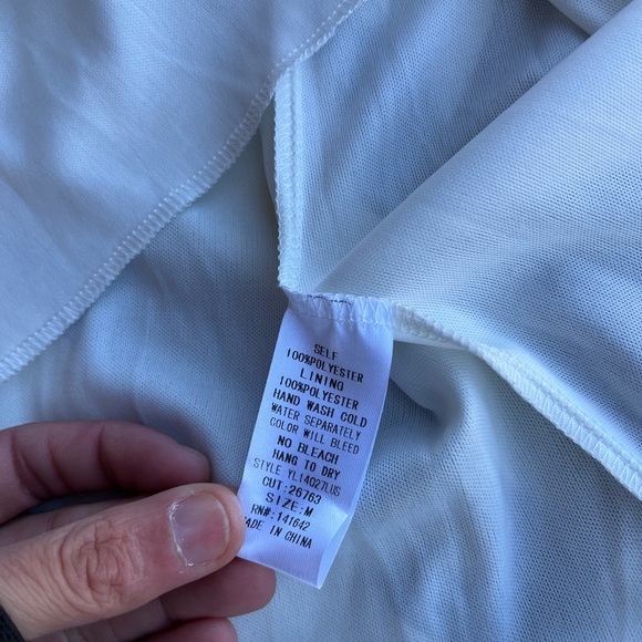 Lulu’s M “dreamboat come true” navy striped strapless maxi dress - Picture 5 of 8